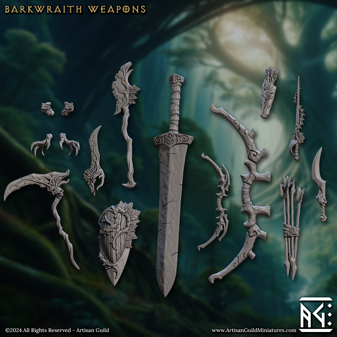 Standalone Weapons (Barkwraith Spriggans)